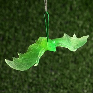 Светящаяся декоративная подвеска "Летучая мышь", 11 4 см