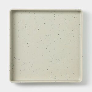 Тарелка «Мрамор», 18,52,3 см, цвет серый