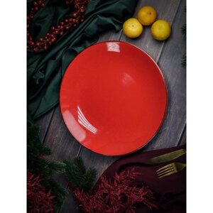 Тарелка Porland Red, d=30 см, цвет красный