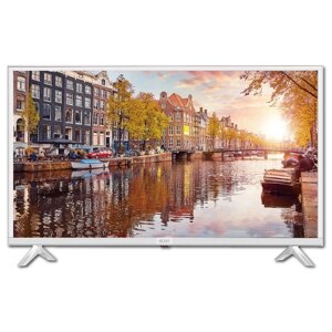 Телевизор econ EX-32HS002W, 32", 1366x768, DVB-C/T/T2 , HDMI 2, USB, smarttv, белый