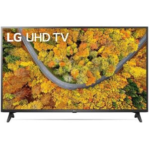 Телевизор LG 43UP75006LF, 43", 3840x2160, DVB-T2/C/S2, 2xhdmi, 1xusb, smarttv, чёрный