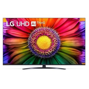 Телевизор LG 50UR81006LJ. ARUB, 50", 3840x2160, DVB-T2/C/S2, HDMI 3, USB 2, smart TV, чёрный