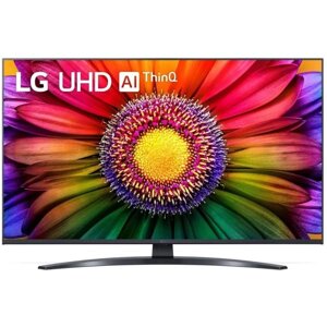 Телевизор LG 50UR81009LK. ARUB, 50", 3840x2160, DVB-T2/C/S2, HDMI 3, USB 2, smart TV, чёрный