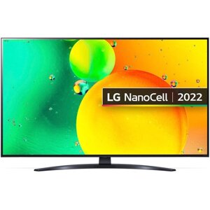 Телевизор LG 55NANO766QA. ARUB, 55", 3840x2160, DVB-T/T2/C/S2, HDMI 3, USB 2, smart TV, синий 944470