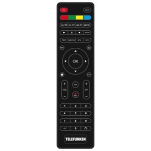 Телевизор telefunken TF-LED32S39T2, 32", 1366х768, DVB-T2/C/S/S2, HDMI 2, USB 1, черный