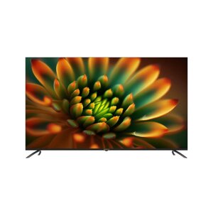 Телевизор topdevice TDTV65CS06UBK, 65", 3840x2160, DVB-T2/C/S2, HDMI 3, USB 2, smart tv, чёрный