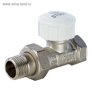 Термостатический клапан STOUT SVT-0001-000015, прямой, 1/2"