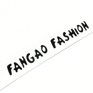 Тесьма Fango fashion, ширина 2,5 см, цвет белый