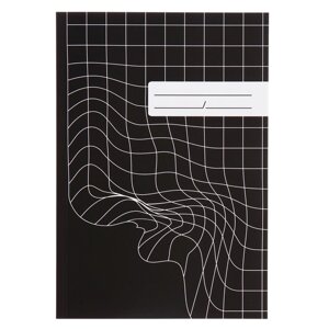 Тетрадь А5-120 листов в клетку "Геометрия, обложка мелованный картон, матовая ламинация, блок офсет 60г/м2