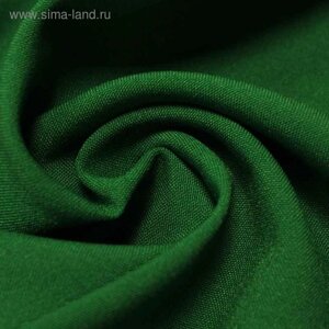 Ткань костюмная габардин, ширина 150 см, цвет зелёный