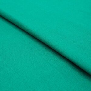 Ткань плательная, гладкокрашенная, ширина 140 см, цвет зелёный