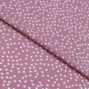 Ткань плательная набивная вискоза, ширина 145 см, цвет лиловый