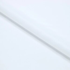 Ткань подкладочная гл/кр полиэстер, ширина 150 см, цвет белый