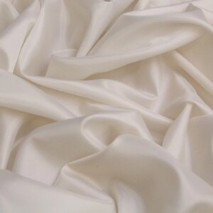 Ткань подкладочная гл/кр полиэстер, ширина 150 см, цвет молочный
