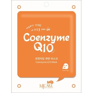 Тканевая маска для лица On coenzyme q10 mask с коэнзимом Q10, 22 гр