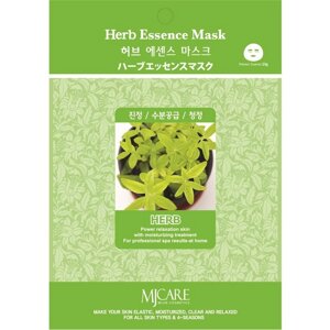Тканевая маска Herb essence mask, для лица с травяным комплектом, 23 гр