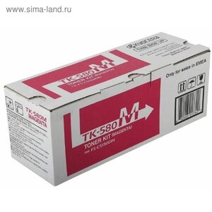 Тонер Картридж Kyocera 1T02KTBNL0 TK-580M пурпурный для Kyocera FS-C5150DN (2800стр.)