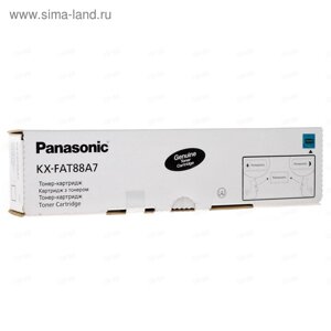 Тонер Картридж Panasonic KX-FAT88A черный для Panasonic KX-FL403RU (2000стр.)