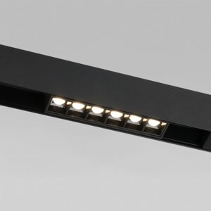 Трековый светильник Elektrostandard, Slim Magnetic, 112х22х43 мм, 6Вт, LED, 550Лм, 4200К, цвет чёрный