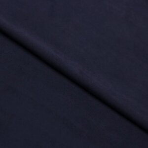 Трикотаж костюмный, замша, ширина 150 см, цвет тёмно-синий