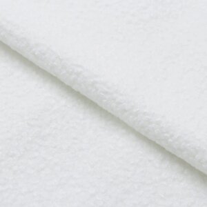 Трикотаж пальтовый, букле, ширина 150 см, цвет белый