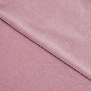 Трикотаж плательный, бархат, ширина 150 см, цвет пыльный розовый