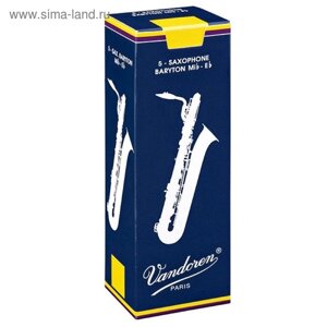 Трости для саксофона Сопрано Vandoren SR2435 №3,5 (5шт) Традиционные
