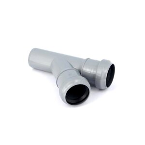 Тройник канализационный Sinikon 508007. R, d=4040 мм, 45°