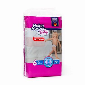 Трусики-подгузники Helen Harper Baby XL 18+ кг, 72 шт