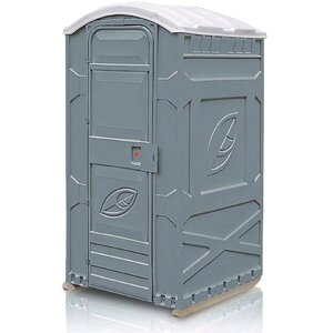 Туалетная кабина, 222,5 115 111 см, серая, EcoLight