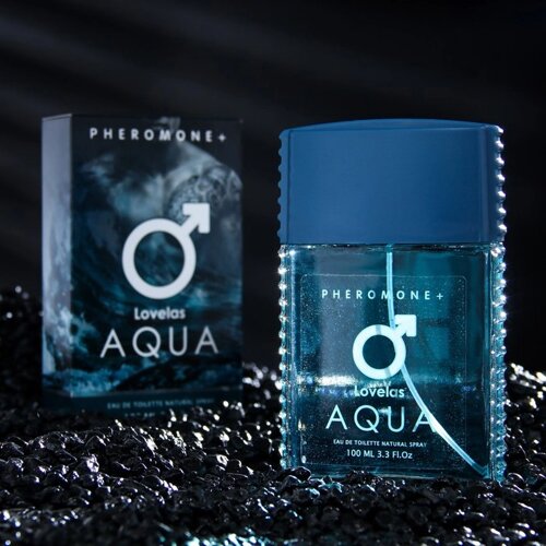 Туалетная вода мужская с феромонами Lovelas Aqua, 100 мл (по мотивам Acqua Di Gio (G. Armani)