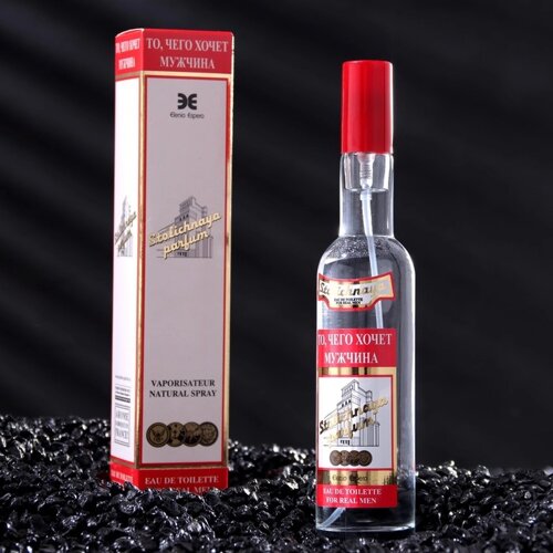 Туалетная вода мужская то, чего хочет мужчина stolichnaya parfum, 100 мл