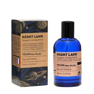 Туалетная вода мужская Vegan Man Studio Night Land, 100 мл (по мотивам Sauvage (C. Dior)