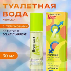 Туалетная вода с феромонами, женская, Evermoon №4, 30 мл