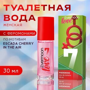 Туалетная вода с феромонами, женская, Evermoon №7, 30 мл