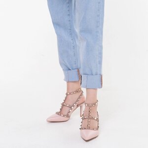 Туфли женские, цвет светло-розовый, размер 37