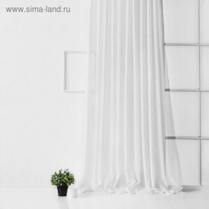 Тюль «Виви», размер 300х270 см, цвет белый