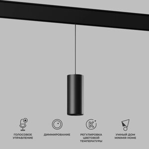 Умный трековый светильник Elektrostandard, Slim Magnetic, 1175х192х55 мм, 15Вт, LED, 1500Лм, 2700-6500К, цвет чёрный