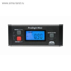 Уровень электронный ProDigit Mini ADA, AAAx2, разрешение 0.05°точность 0.15°чехол
