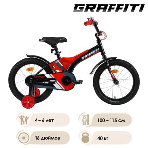 Велосипед 16" GRAFFITI Super Cross, цвет красный