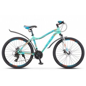 Велосипед 26” Stels Miss-6000 MD, V010, рама 19”цвет мятный матовый
