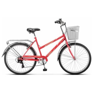 Велосипед 26" Stels Navigator-250 Lady, Z010, цвет коралловый, размер 19"