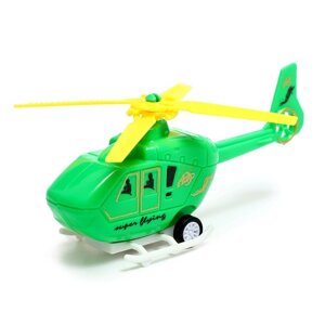 Вертолёт инерционный «Воздушный герой», цвет МИКС