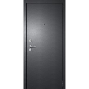 Входная дверь «Metix 24», 8602050 мм, левая, цвет антик серебро / бетон графит