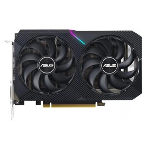 Видеокарта ASUS nvidia geforce RTX 3050, 8гб, 128bit, GDDR6, DVI, HDMI, displayport