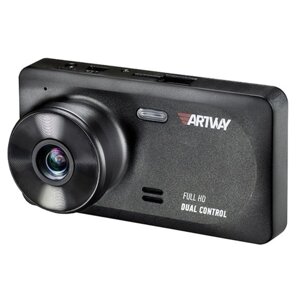 Видеорегистратор ARTWAY AV-535 2 камеры, 1920x1080, 120°