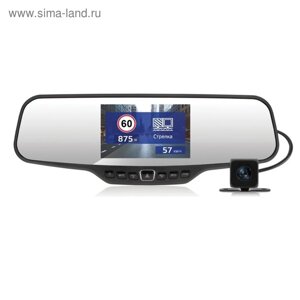 Видеорегистратор Neoline G-tech X27 Dual GPS, две камеры, 4.3", обзор 150°1920x1080