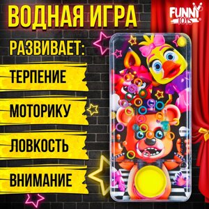 Водная игра с колечками «Роботы звери»