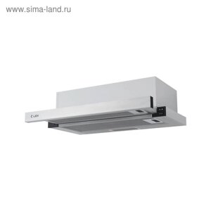 Вытяжка Lex HUBBLE 600 INOX, встраиваемая, 650 м3/ч, 2 скорости, 60 см серебристая