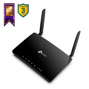 Wi-fi роутер TP-LINK archer MR500, 4 порта, 1167 мбит/с, 4G+